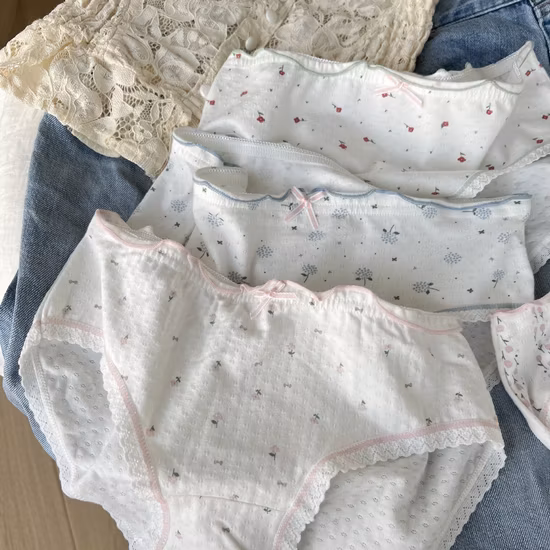 Женское менструальное белье S-Shaper, хлопковые женские трусы со средней талией для послеродового периода